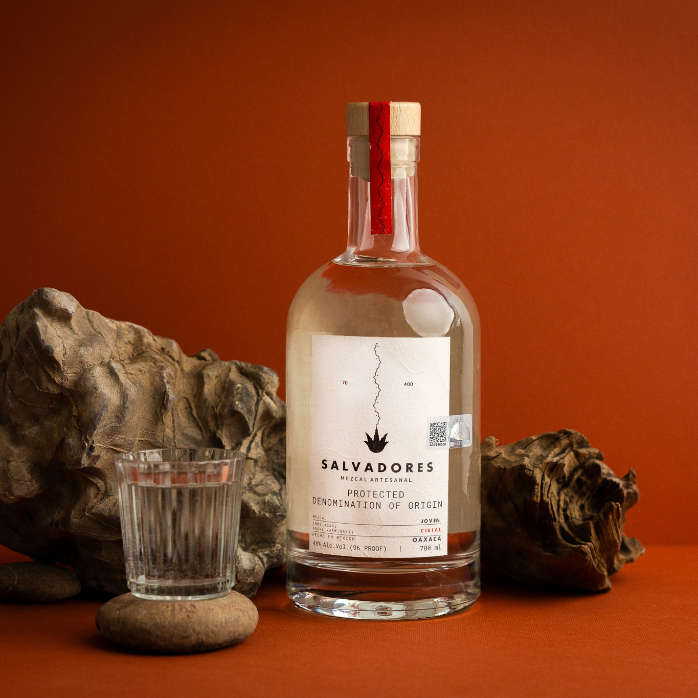 Mezcal Salvadores Cirial, Joven 48% ABV