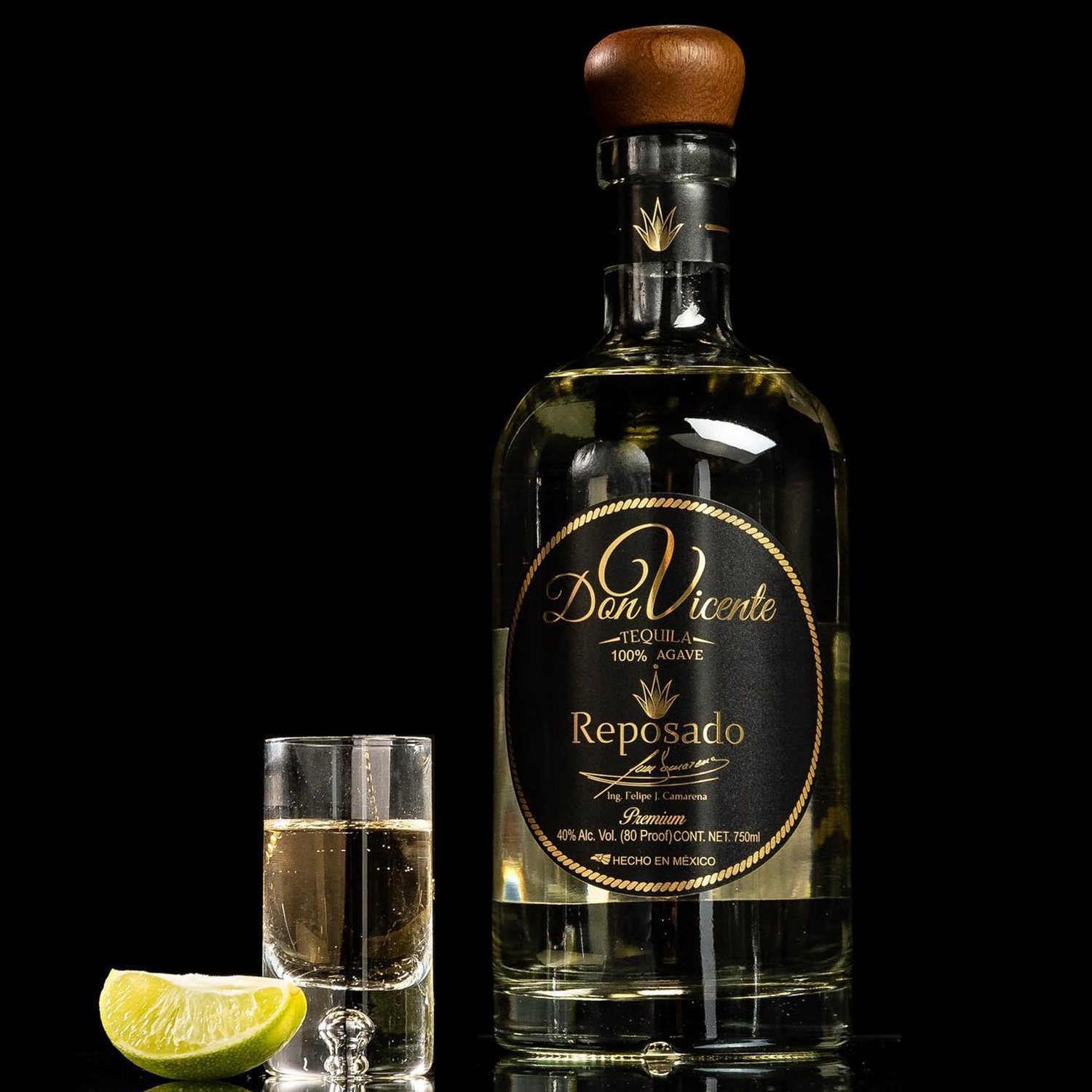 Tequila Don Vicente, Reposado 40% ABV
