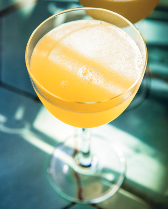 Mezcal- en tequilacocktail “Camarón Cocktail”