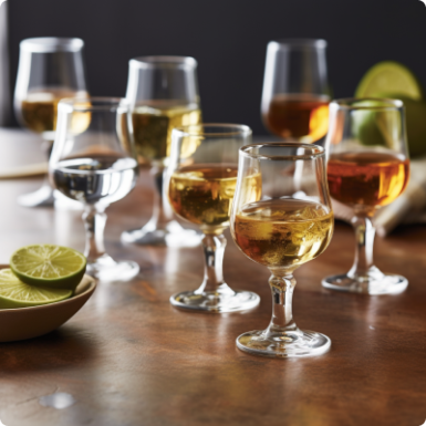 Die Farben von Tequila