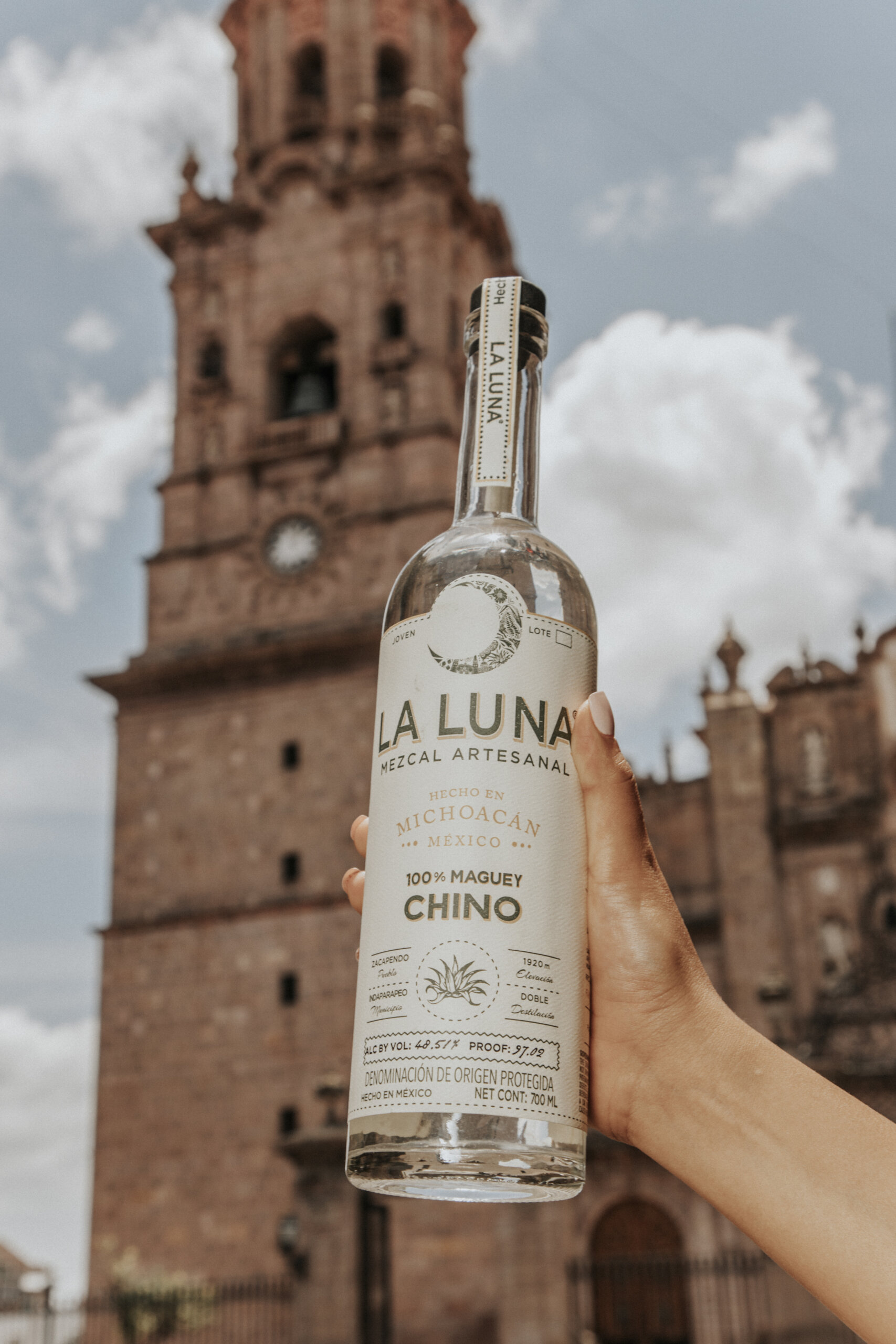 Mezcal La Luna, Chino Silvestre, 48.51% ABV
