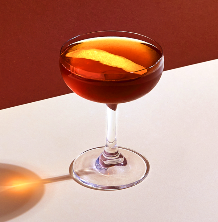 Cocktail de mezcal « Maximillian Affair »