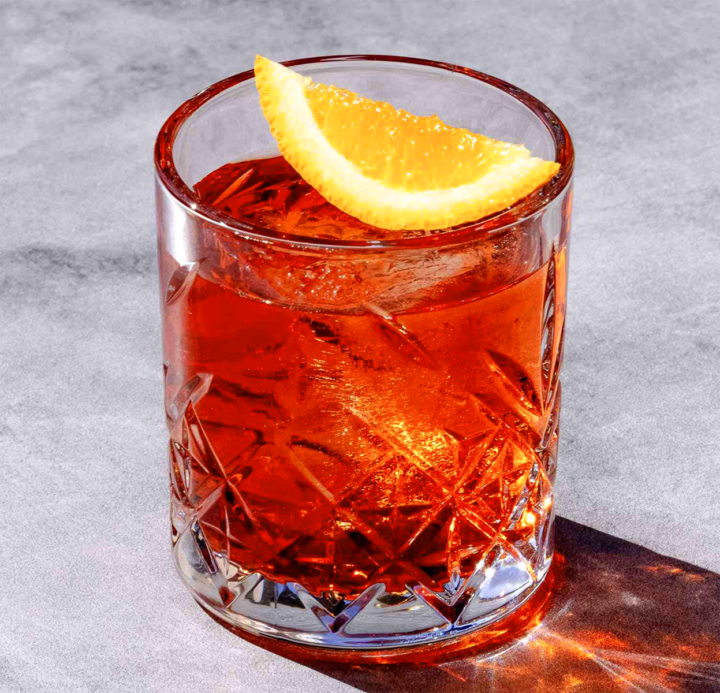 Mezcal cocktail “Mezcal Negroni”
