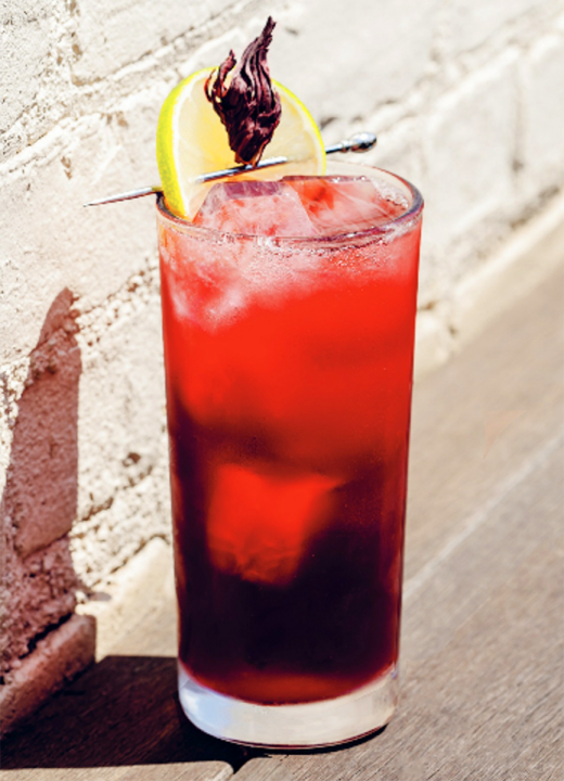 Cocktail de mezcal et de tequila « Morning Call »