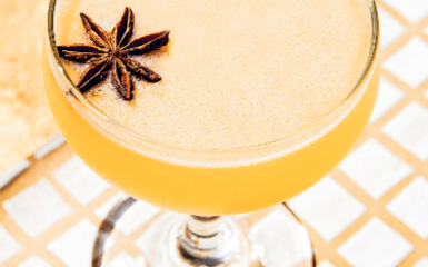 Cocktail de mezcal « Perfect Pear »