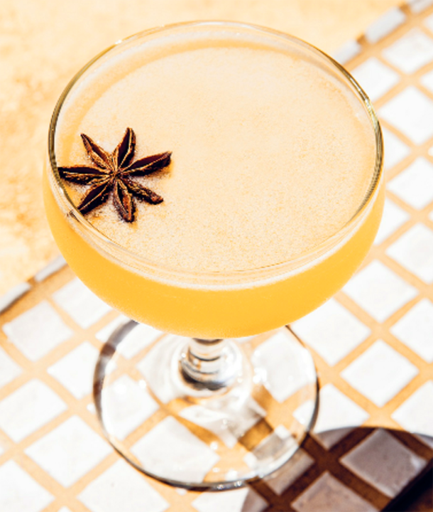 Cocktail de mezcal « Perfect Pear »