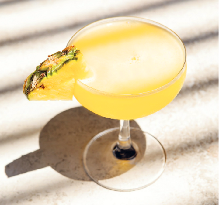 Tequila-Cocktail “Piña Verde”