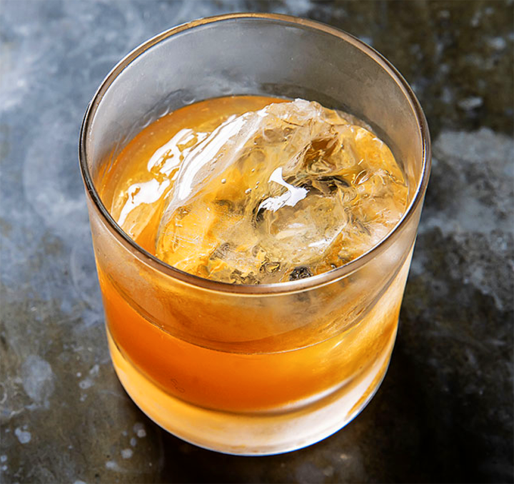 Mezcal- en tequilacocktail “Salt and Ash”