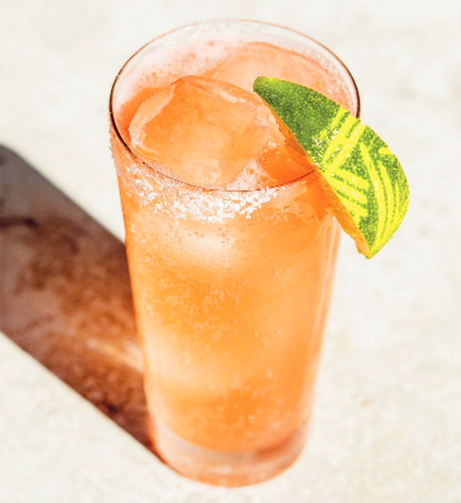 Tequilacocktail “Spicy Paloma”