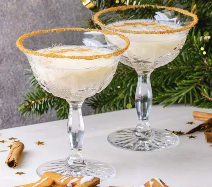 Mezcal-Cocktail “Texican Egg Nog”