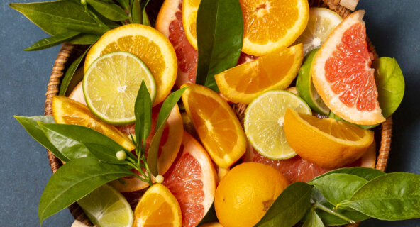 Spritzig und zitrusartig